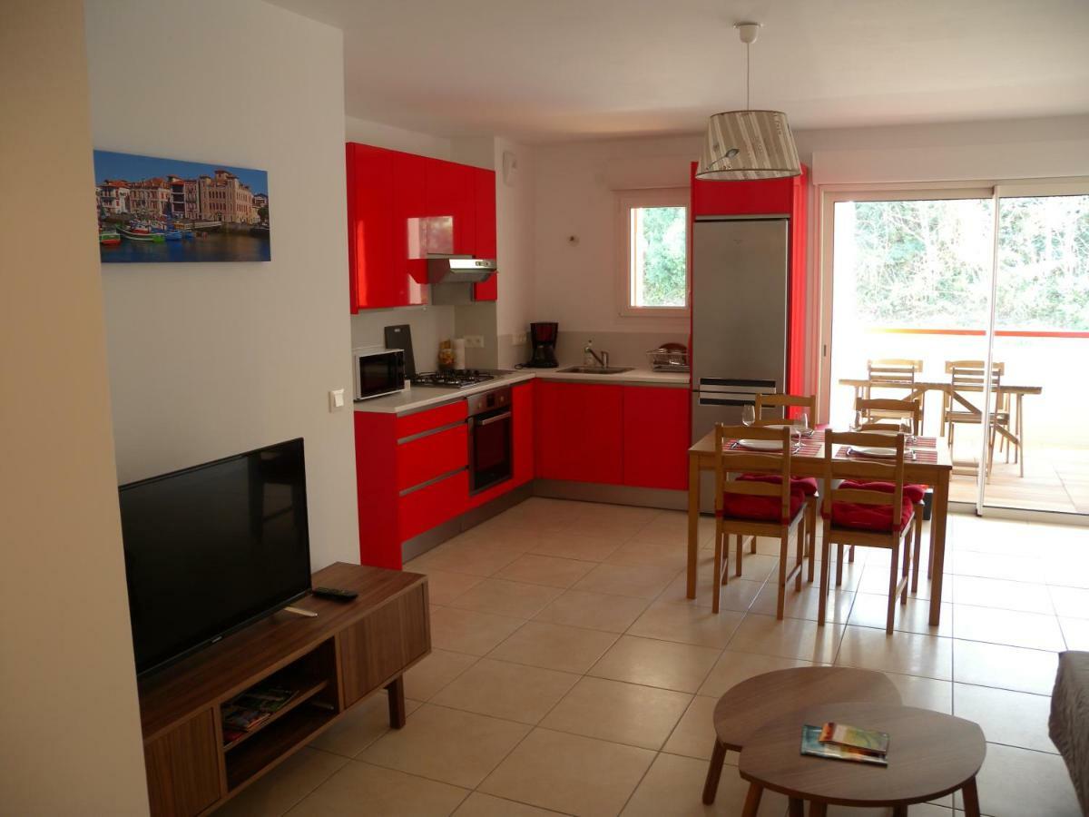 Hendaye- T2 3*-Wifi-350M Plage-Terrasse-Garage Εξωτερικό φωτογραφία