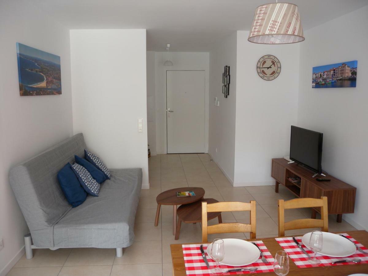 Hendaye- T2 3*-Wifi-350M Plage-Terrasse-Garage Εξωτερικό φωτογραφία